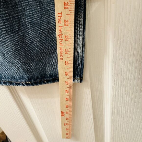 Agolde Rami Carpenter Jeans Women's 34 / 18 Repetition Blue Ankle Leg Revolve - Picture 9 of 13